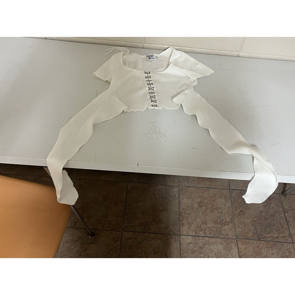 Princess Polly Blouse Top White Size S/M Casual summer
